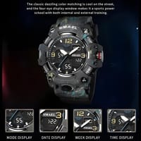 Digital Sports Watch LED 5ATM Waterproof_img_6