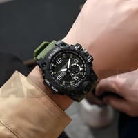 Digital Sports Watch LED 5ATM Waterproof_img_8