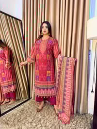 Georgette Readymade Three Piece_img_1