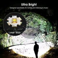 💥Auoyo Multifunctional COB Warning Zoomable Flashlight_img_6