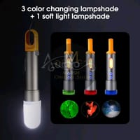 💥Auoyo Multifunctional COB Warning Zoomable Flashlight_img_4