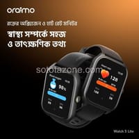 oraimo Watch 5 Lite 2.01" HD Bluetooth Calling Smart Watch (OSW-804)_img_2