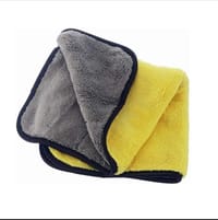 30x30 cm Car Double Layer Microfiber Towel - bike_img_1