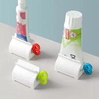Toothpaste Roller Dispenser Squeezer Hair Color Dye Tube Wringer Bathroom Tool_img_0
