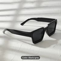 Men's Stylish Half-Frame Metal Pilot Fashion Glasses_img_1