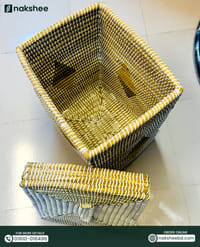 স্কয়ার লন্ড্রি বাস্কেট // Squre laundry basket 12''/16''/23''_img_3