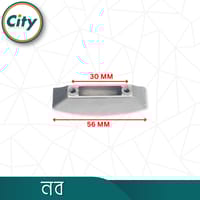 ১ পিস ফার্নিচার নব কেবিনেট ড্রয়ার নব ফার্নিচার ডেকোর ফ্যাশনেবল নব সিলভার_img_4