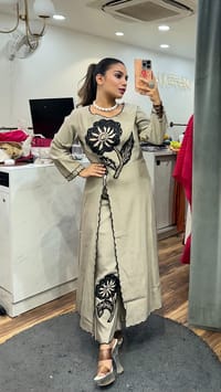 Sunflower Co-ord Cream Color_img_0