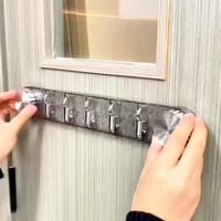 Airtight Wall Hook Rack Multipurpose Wall-Mounted Storage Organizer_img_4