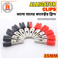 1Pair-35mm Red and Black Plastic Handle Alligator Clips Connector_img_4