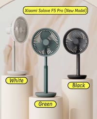 Xiaomi SOLOVE F5 Pro Rechargeable Fan 4000mAh With Swing & Extendable_img_1