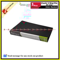 Good Luck 2 Ring File A4 Size 1 Pcs Random Color_img_1