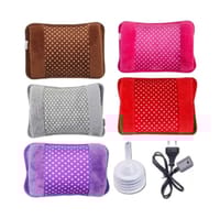 Electric Hot Water Bag pain remover - Multicolour With Pouch Hot Bags for Pain Relief in Shoulder, Back & Full Body Hand Warmer_img_1