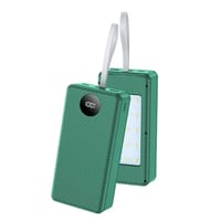 12pcs 18650 Battery Solderless 22.5W Fast Charging Power Bank Case with LED Light_img_2