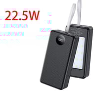 12pcs 18650 Battery Solderless 22.5W Fast Charging Power Bank Case with LED Light_img_7