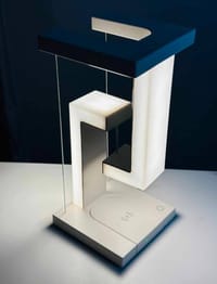Anti‑Gravity LED Desk Lamp with Wireless Charger_img_2