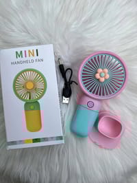 Handheld Mini Fans USB Rechargeable Small Electric Fan Student Pocket Portable Fan Mini Portable Fan_img_2