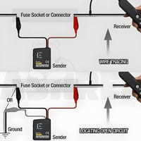Automotive Wire Short Open Finder Power Cable Tester Circuit Detector Car Circuit Scanner Tracer EM415pro Scanner Diagnostic Tool_img_3