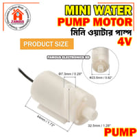 DC 3V-6V Mini Micro Submersible Water Pump Low Noise Motor Pump 120L/H 1.1M Micro Brushless Magnetic Driving Pump - Submersible Water Pump_img_4