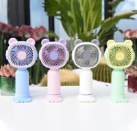 Mini USB Rechargeable Handheld fan with mobile stand_img_5