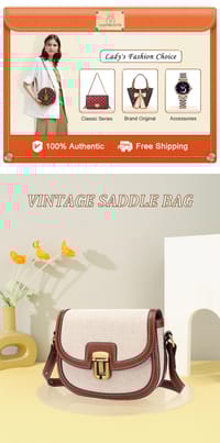 🔰MATEYOYO Vintage Style Retro Sling Bag for Girls/Ladies_img_5