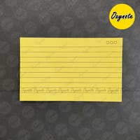 OXYNOTE 3x5 inch Ruled Index Flashcards - 50 Cards - Suitable for Exam Preparation, Cheat Sheets, Short Notes, Syllabus Revision (Both Side Ruled Card)_img_12