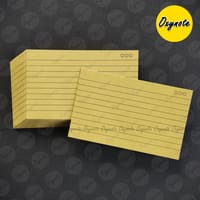 OXYNOTE 3x5 inch Ruled Index Flashcards - 50 Cards - Suitable for Exam Preparation, Cheat Sheets, Short Notes, Syllabus Revision (Both Side Ruled Card)_img_14
