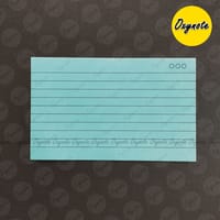 OXYNOTE 3x5 inch Ruled Index Flashcards - 50 Cards - Suitable for Exam Preparation, Cheat Sheets, Short Notes, Syllabus Revision (Both Side Ruled Card)_img_15