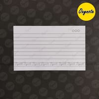 OXYNOTE 3x5 inch Ruled Index Flashcards - 50 Cards - Suitable for Exam Preparation, Cheat Sheets, Short Notes, Syllabus Revision (Both Side Ruled Card)_img_3