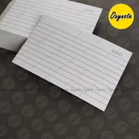 OXYNOTE 3x5 inch Ruled Index Flashcards - 50 Cards - Suitable for Exam Preparation, Cheat Sheets, Short Notes, Syllabus Revision (Both Side Ruled Card)_img_4