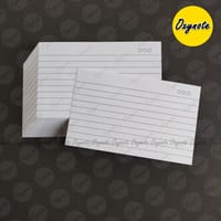 OXYNOTE 3x5 inch Ruled Index Flashcards - 50 Cards - Suitable for Exam Preparation, Cheat Sheets, Short Notes, Syllabus Revision (Both Side Ruled Card)_img_5