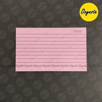 OXYNOTE 3x5 inch Ruled Index Flashcards - 50 Cards - Suitable for Exam Preparation, Cheat Sheets, Short Notes, Syllabus Revision (Both Side Ruled Card)_img_6