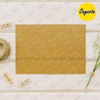 Blank Kraft Card by OXYNOTE - 25 Cards - 400GSM_img_3
