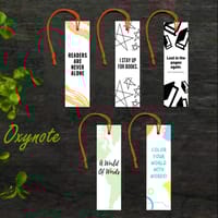 SET OF 5 BOOKMARKS BY OXYNOTE_img_4