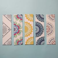 5 Pieces Mandala Art Bookmark by Oxynote_img_3