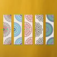5 Pieces Mandala Art Bookmark by Oxynote_img_4