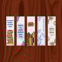 5 Pieces Bookmark (Size- 5.5inch x 1.5inch) by Oxynote_img_9