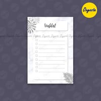 Checklist / Wishlist / List / Grocery & Shopping List (Mini Size) by OXYNOTE - 3.8 x 2.6 inch - 50 Sheets_img_2