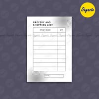 Checklist / Wishlist / List / Grocery & Shopping List (Mini Size) by OXYNOTE - 3.8 x 2.6 inch - 50 Sheets_img_6