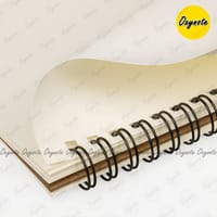 Spiral Notebook by OXYNOTE - 8.5 x 5.5 inches - 120 Pages - Double Wire-O Binding_img_3