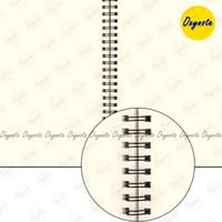 Spiral Notebook by OXYNOTE - 8.5 x 5.5 inches - 120 Pages - Double Wire-O Binding_img_6