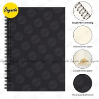 Spiral Notebook by OXYNOTE - 8.5 x 5.5 inches - 120 Pages - Double Wire-O Binding_img_8