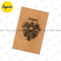 Velocity Theme Cover Notebook by OXYNOTE - 8.5 x 5.5 inch - 80 Pages_img_2