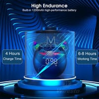 💥Wiresto G90 Dazzling color Wireless Bluetooth Speakers_img_4