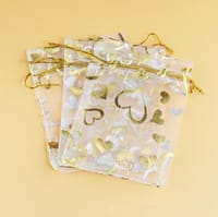 Premium  Organza Mini Gift Pouch Bag 9*12 cm  (3.5x4.72inc)_img_3