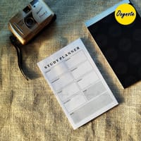Oxynote "Study Planner" Notepad - 8.2 inch x 5.6 inch - 31 Sheets_img_0