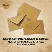 Vintage Kraft Paper Envelope by OXYNOTE_img_0