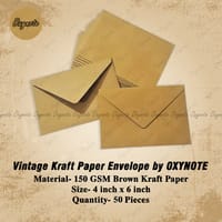 Vintage Kraft Paper Envelope by OXYNOTE_img_5