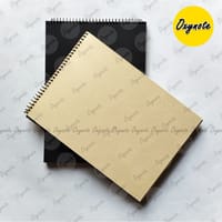 Canvas Pad by OXYNOTE - 300 GSM Handmade Paper - 10 inch x 7 inch - 30 Pages - 15 Sheets_img_3