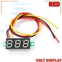 LED Display Mini 0.28 inch DC 0 -100V Digital Voltmeter 100V Volt Panel Indicator Monitor Voltage Meter-1PCS - Compact Digital Voltmeter -Red_img_1